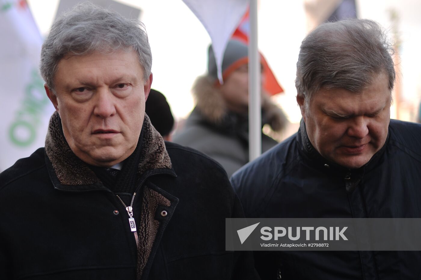 Boris Nemtsov's memory march