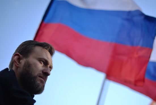 Boris Nemtsov's memory march