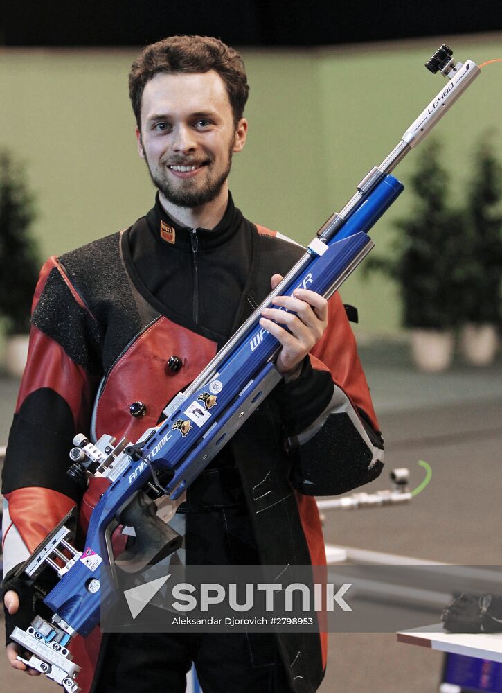 Shooting sports. European air weapon shooting championship