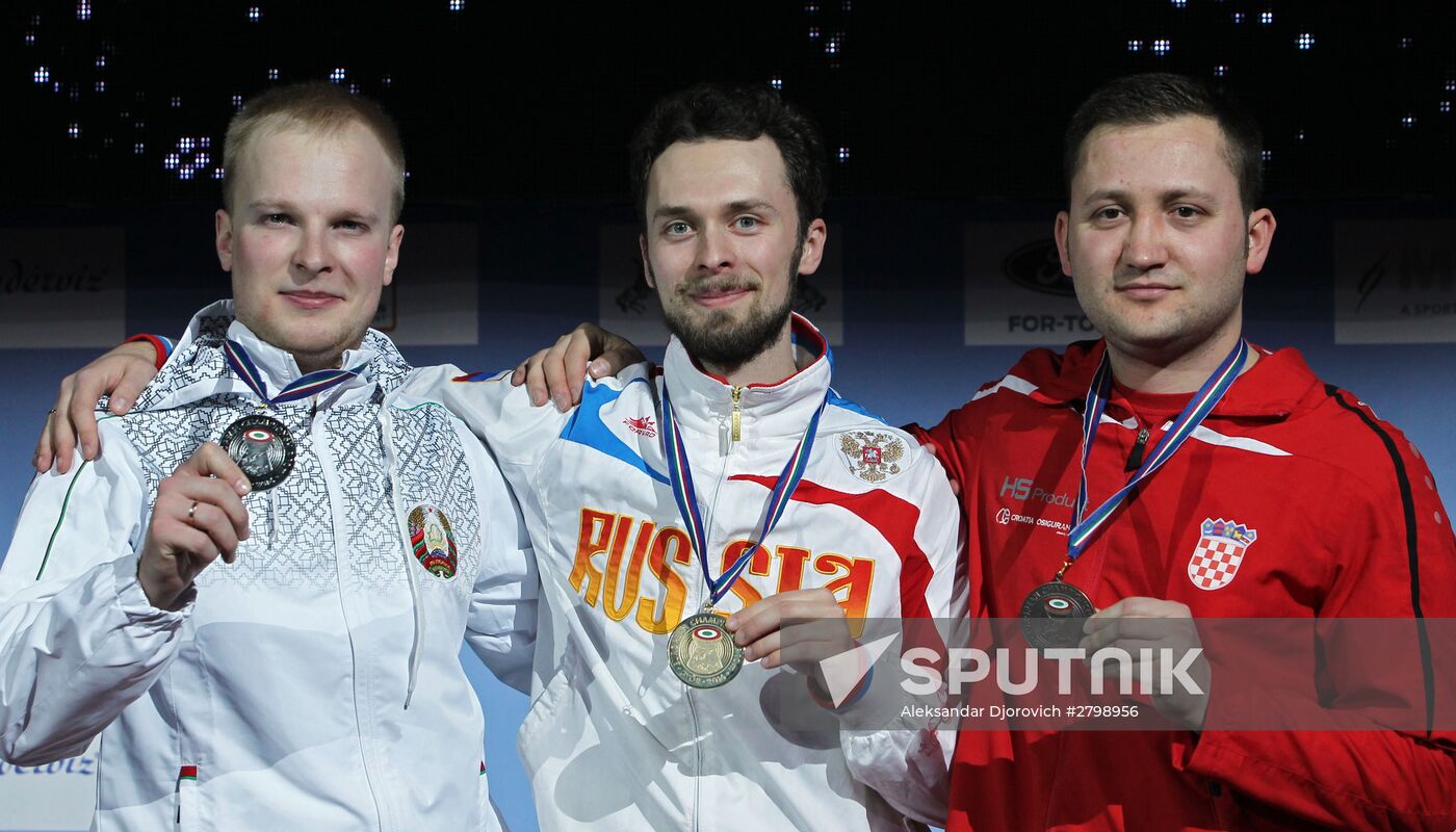 Shooting sports. European air weapon shooting championship