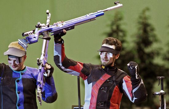 Shooting sports. European air weapon shooting championship