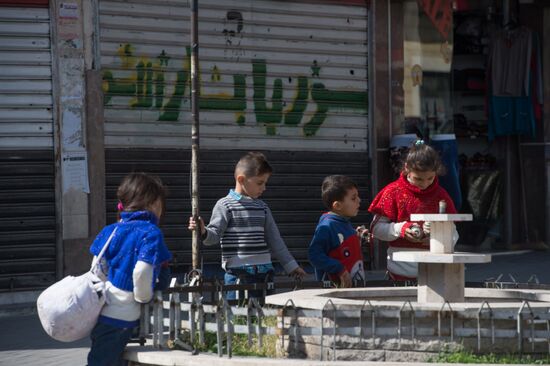 Syria. First day of truce