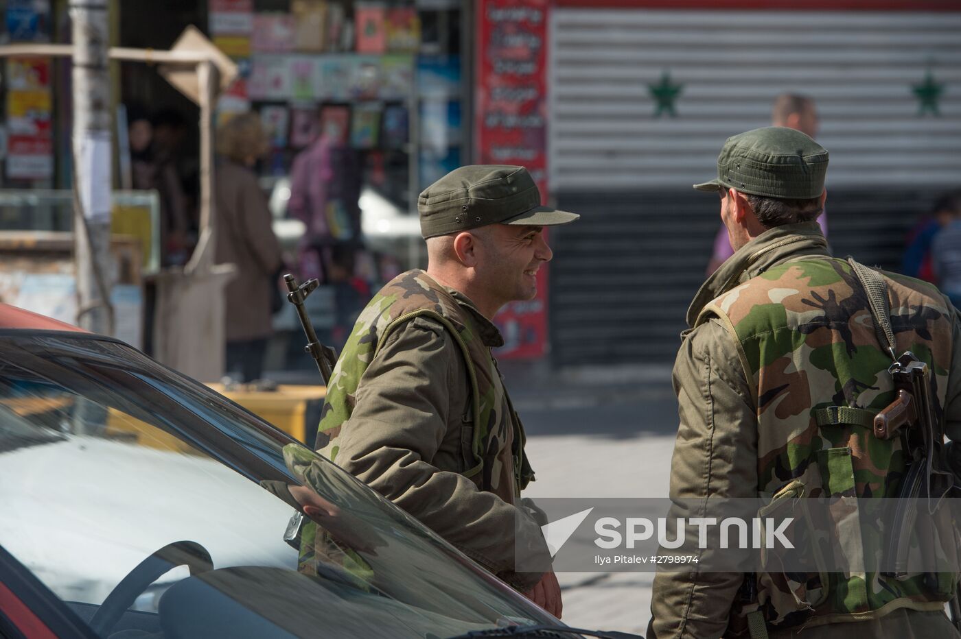 Syria. First day of truce