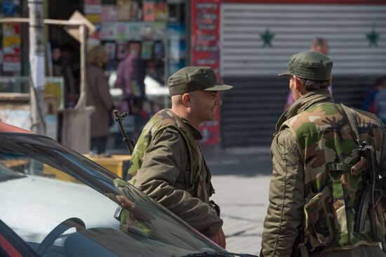 Syria. First day of truce