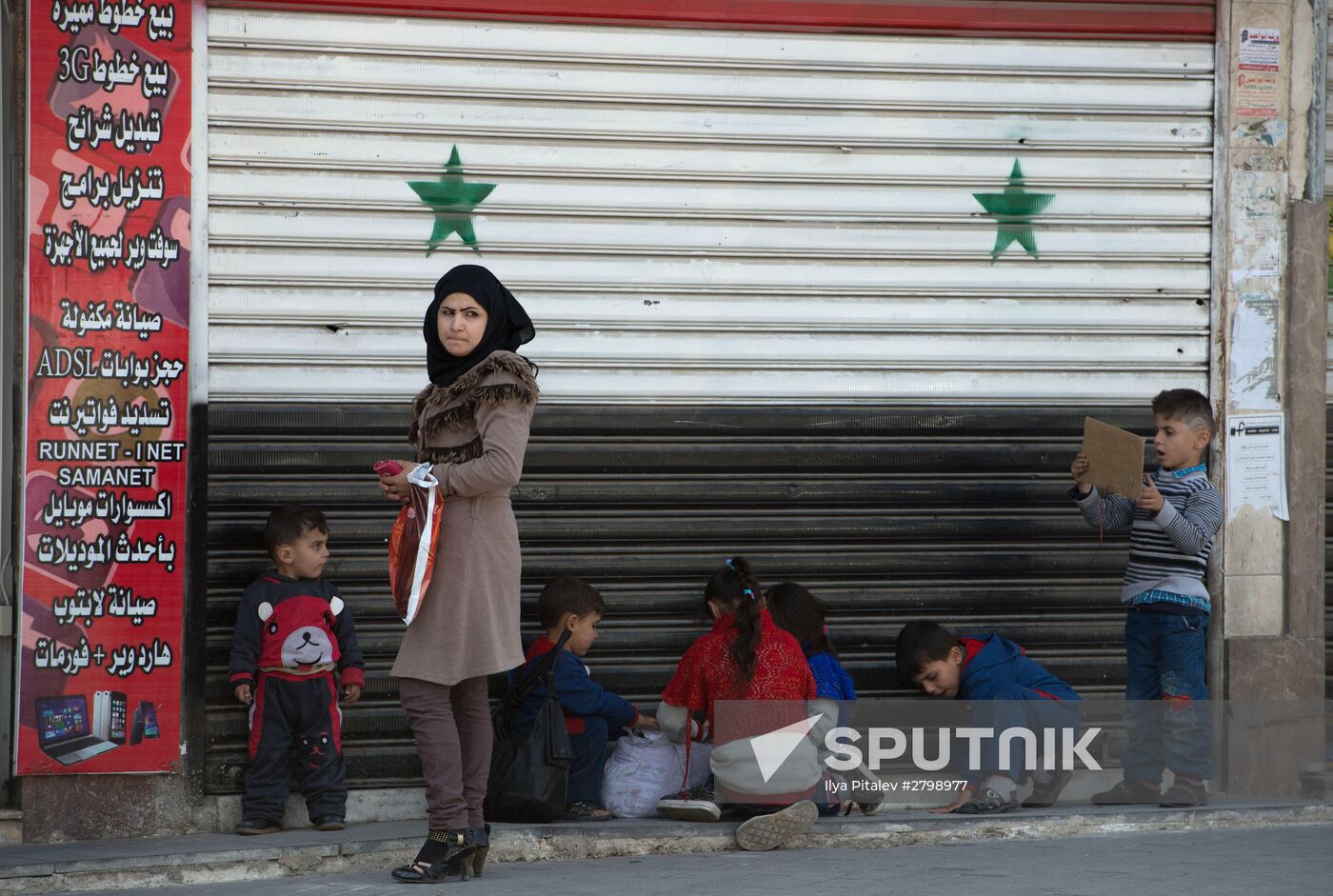 Syria. First day of truce