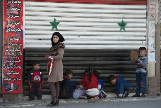 Syria. First day of truce