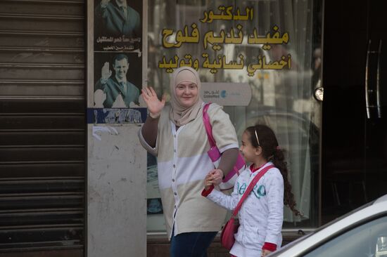 Syria. First day of truce