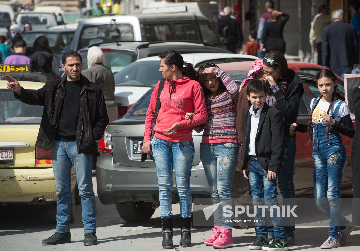 Syria. First day of truce