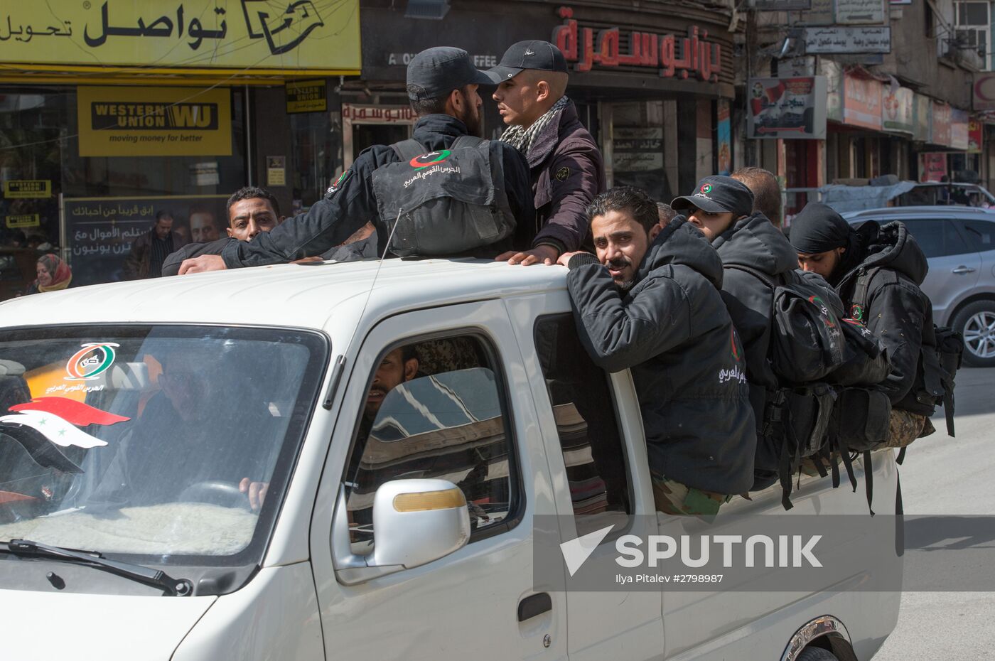 Syria. First day of truce