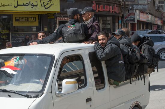 Syria. First day of truce