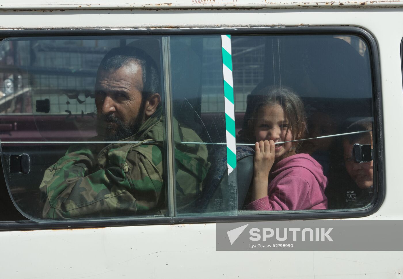 Syria. First day of truce