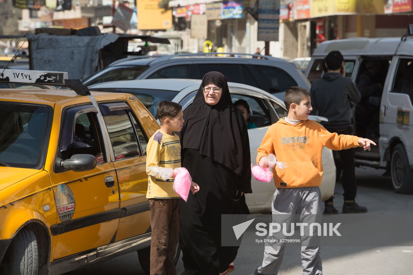 Syria. First day of truce