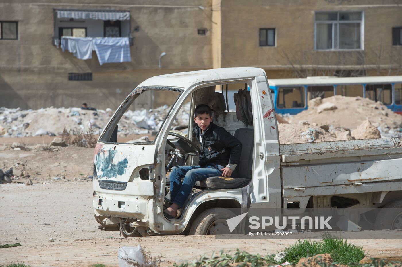 Syria. First day of truce