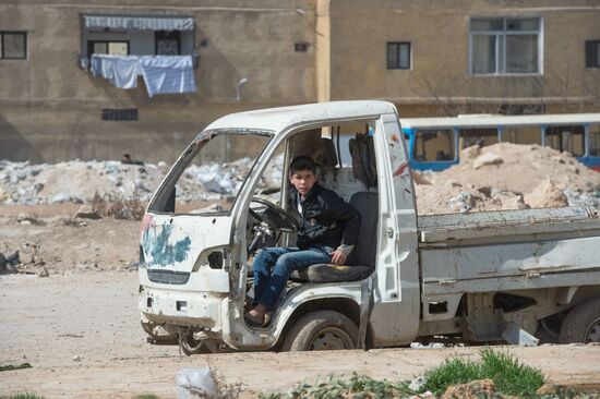 Syria. First day of truce