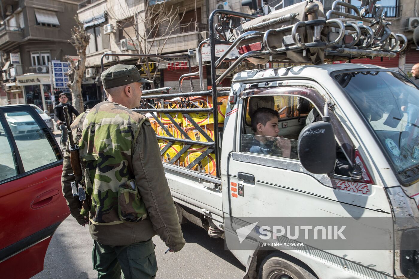 Syria. First day of truce