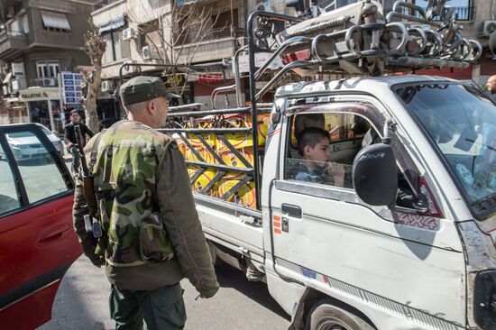 Syria. First day of truce