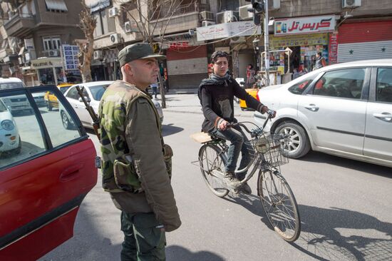 Syria. First day of truce