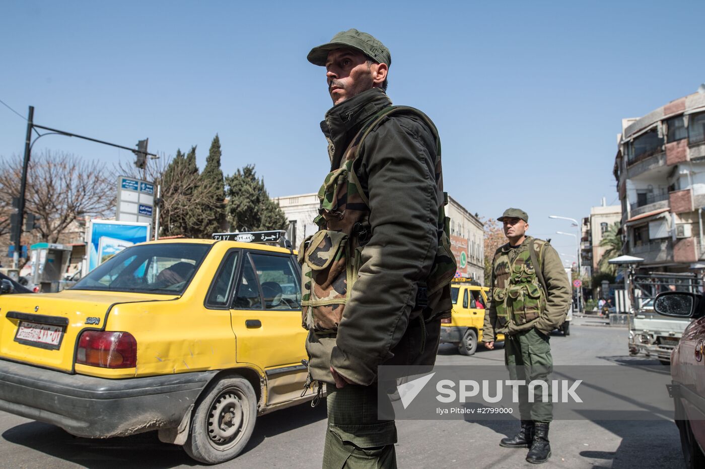 Syria. First day of truce