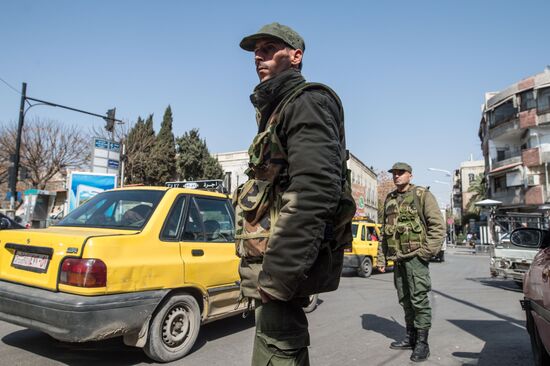 Syria. First day of truce