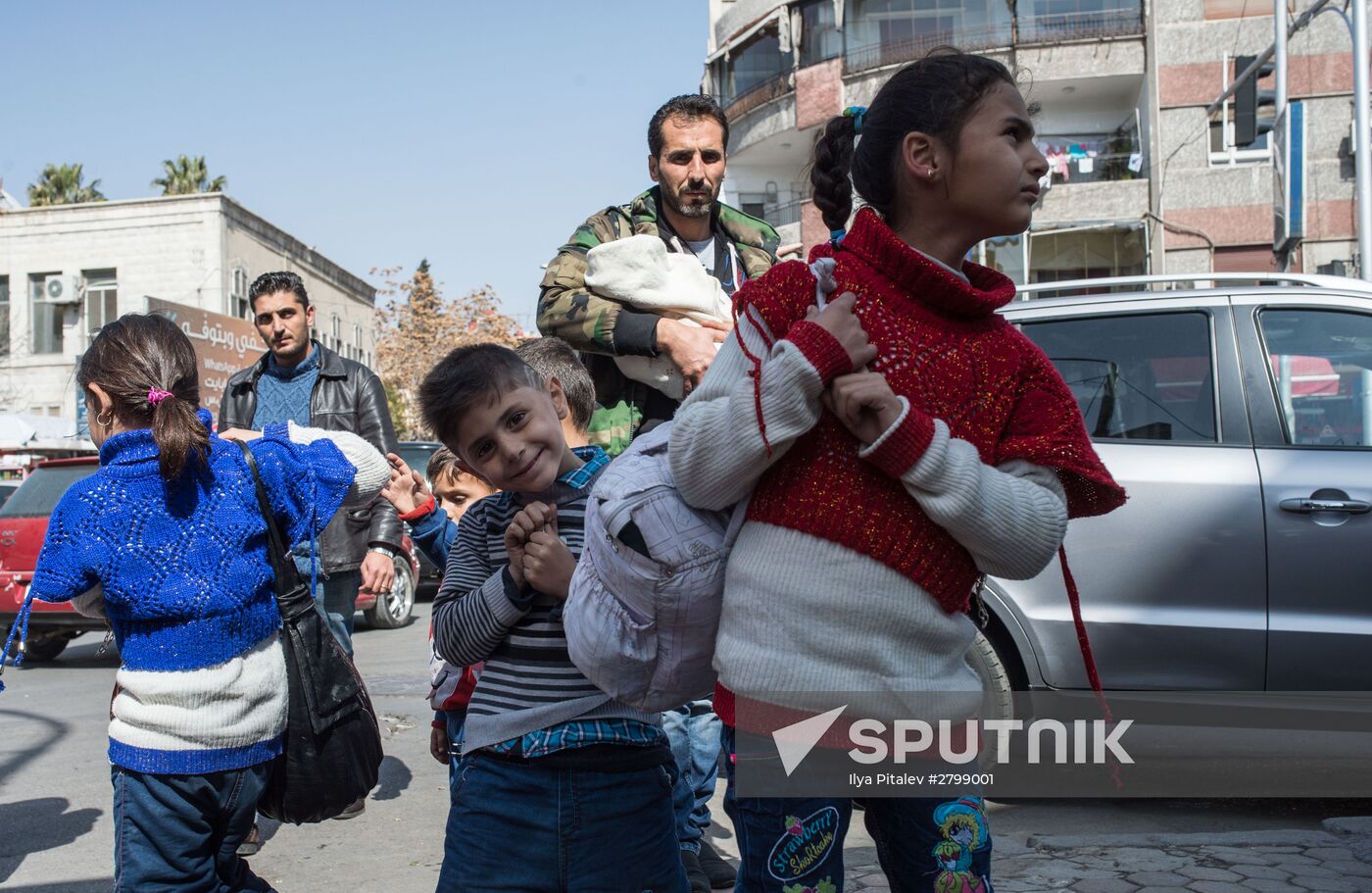 Syria. First day of truce