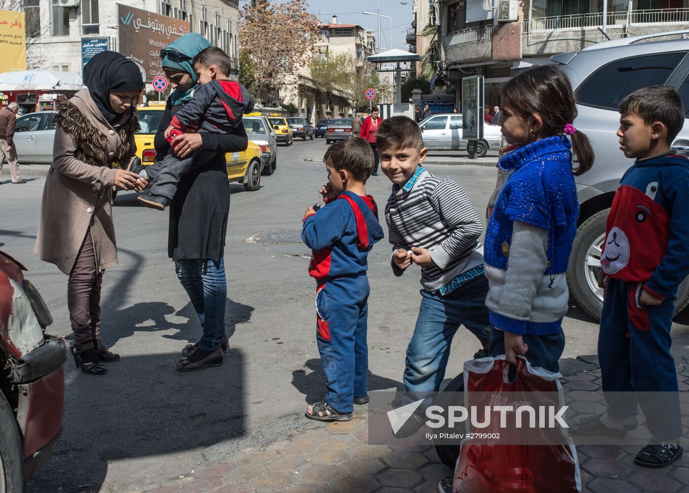 Syria. First day of truce