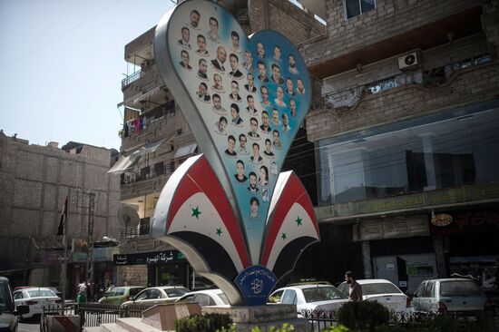 Syria. First day of truce