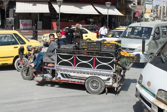 Syria. First day of truce