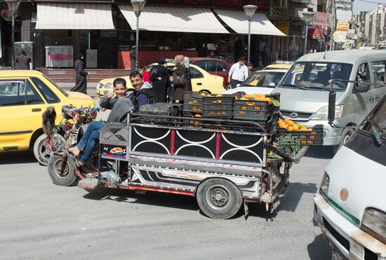 Syria. First day of truce