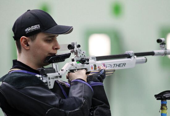 Shooting sports. European air weapon shooting championship