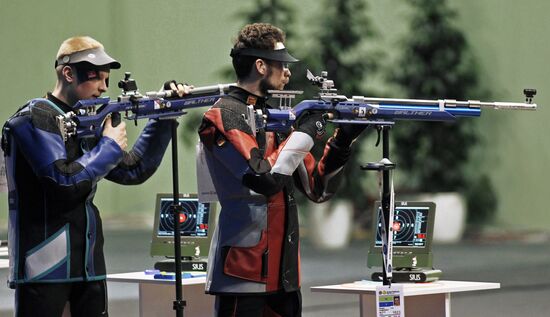 Shooting sports. European air weapon shooting championship