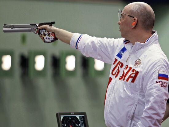 Shooting sports. European air weapon shooting championship
