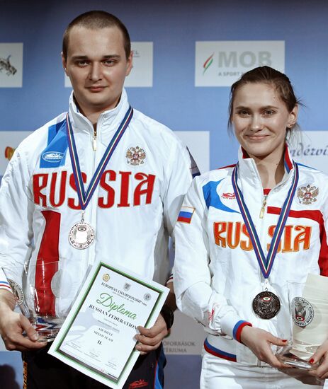 Shooting sports. European air weapon shooting championship