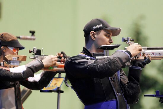 Shooting sports. European air weapon shooting championship