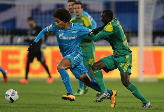 Russian Football Cup. Zenit vs. Kuban