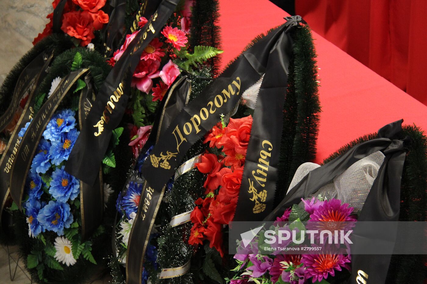 Funeral of Vorkuta miners