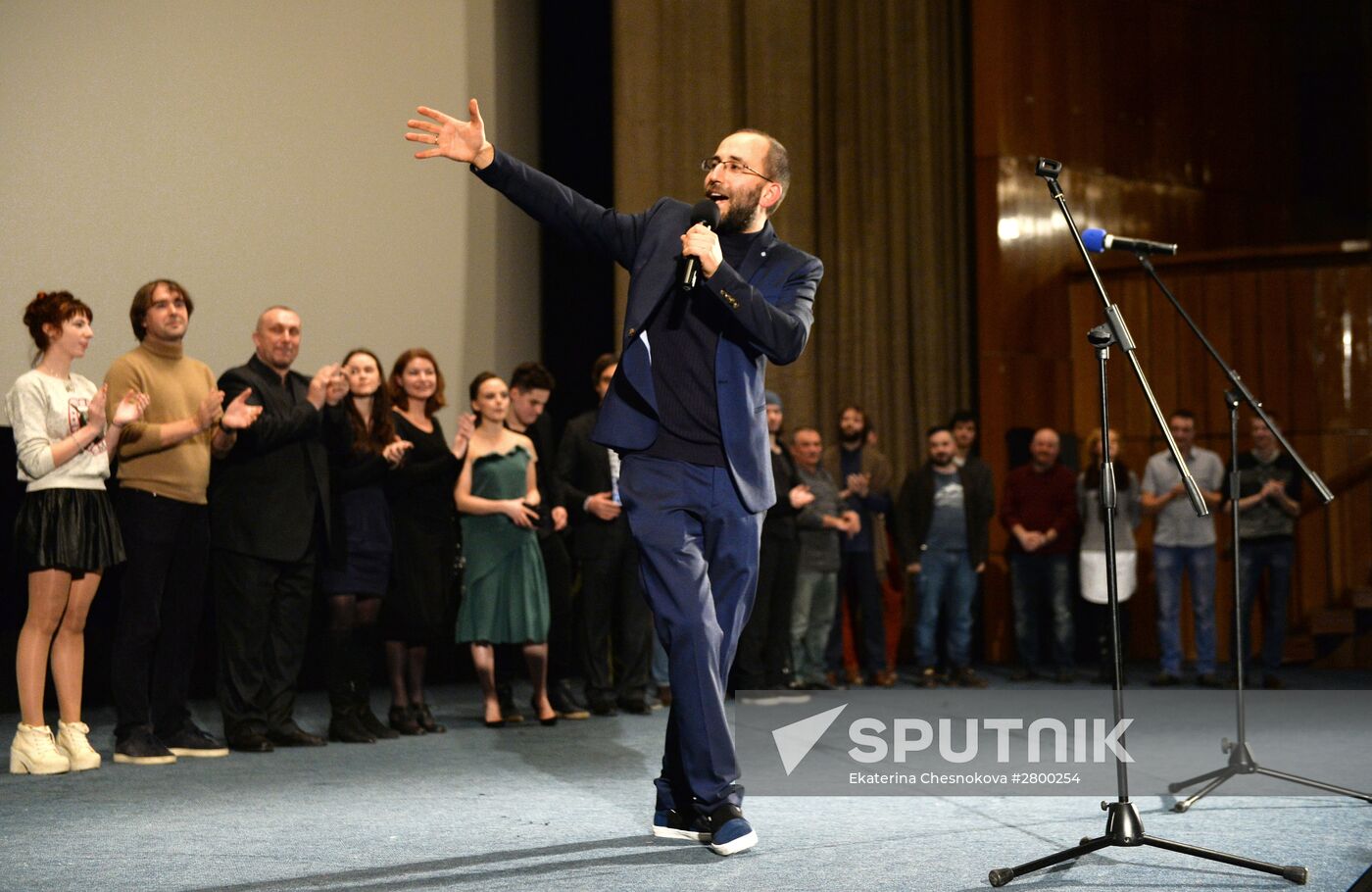 Premiere of Mikhail Mestetsky's film Rag Union