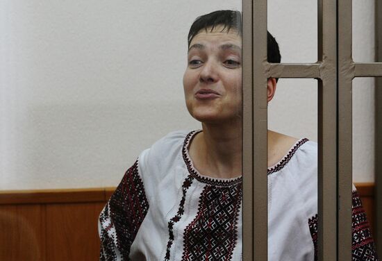 Court hears oral arguments on Nadezhda Savchenko's case