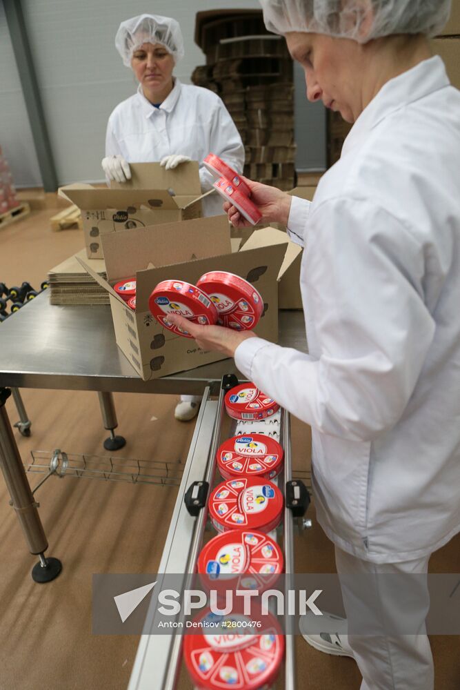 Valio launches new cheese spread production line