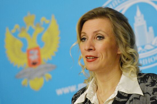 Briefing with Russian Foreign Affairs Ministry Spokesperson Maria Zakharova
