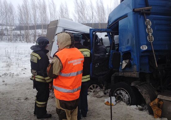 Nine people killed in road accident in Penza Region
