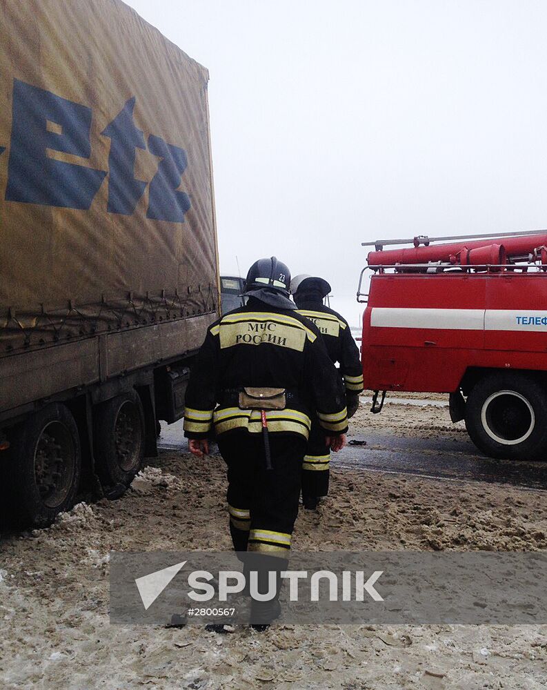 Nine people killed in road accident in Penza Region