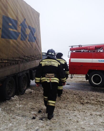 Nine people killed in road accident in Penza Region