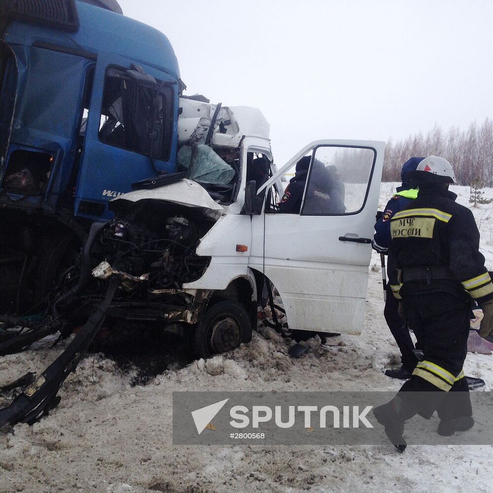 Nine people killed in road accident in Penza Region