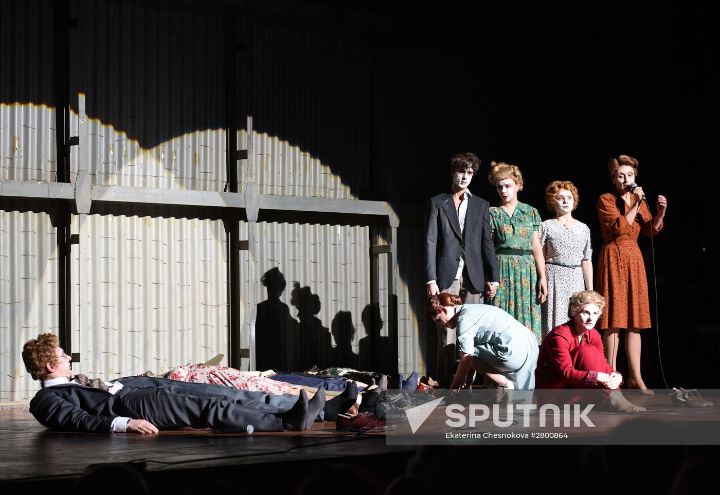 Play "The Man" during Golden Mask festival