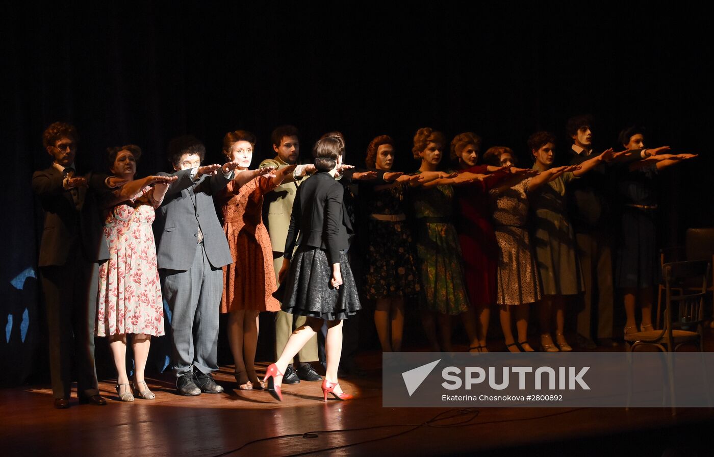 Play "The Man" during Golden Mask Festival