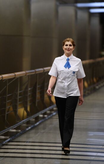 Women at the Helm exhibition at Moscow Metro