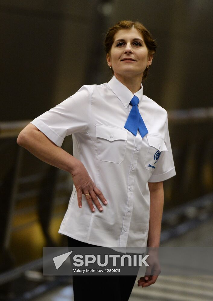 Women at the Helm exhibition at Moscow Metro