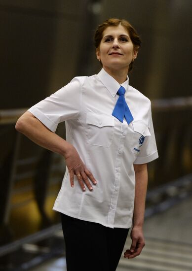 Women at the Helm exhibition at Moscow Metro