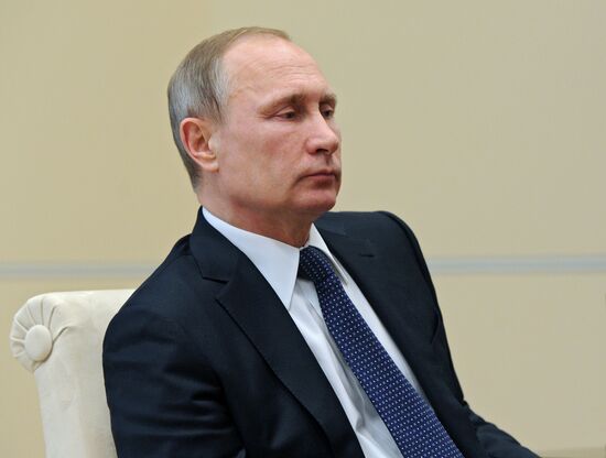 President Vladimir Putin's working meeting with Tyva Republic Head Sholban Kara-ool