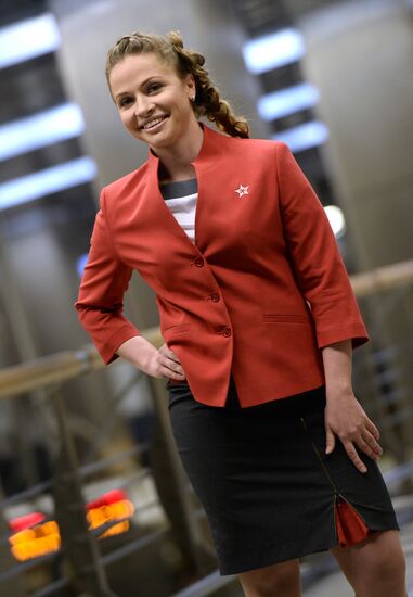 Women at the Helm exhibition at Moscow Metro